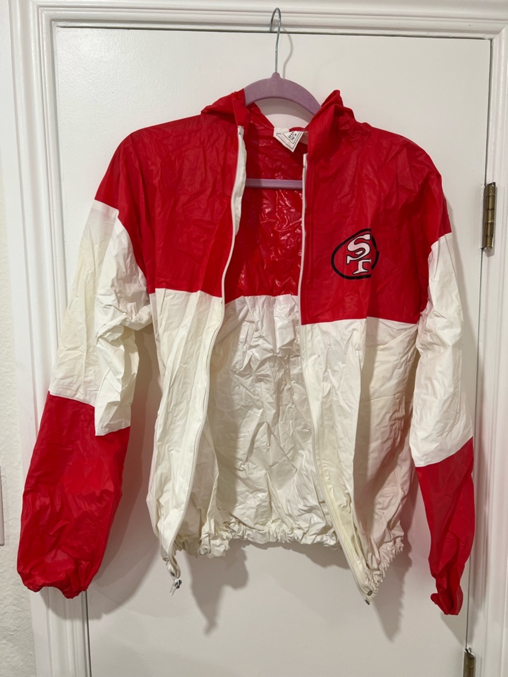 Vintage San Francisco 49ers Rain Jacket